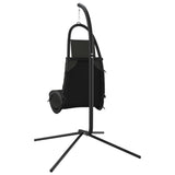 NNEVL Garden Swing Chair with Cushion Dark Grey Oxford Fabric&Steel