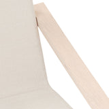NNEVL Relaxing Chair Cream Fabric