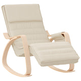 NNEVL Rocking Chair Cream Fabric