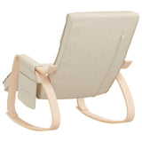 NNEVL Rocking Chair Cream Fabric