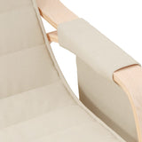 NNEVL Rocking Chair Cream Fabric