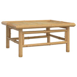 NNEVL 11 Piece Garden Lounge Set with Taupe Cushions  Bamboo