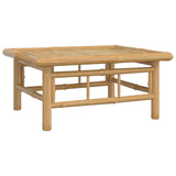 NNEVL 11 Piece Garden Lounge Set with Dark Grey Cushions  Bamboo