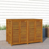 NNEVL Garden Storage Box 140x87x104 cm Solid Wood Acacia