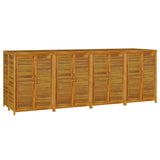 NNEVL Garden Storage Box 280x87x104 cm Solid Wood Acacia