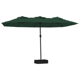 NNEVL Double-Head Parasol Green 449x245 cm