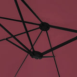 NNEVL Double-Head Parasol Bordeaux Red 449x245 cm