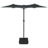 NNEVL Double-Head Parasol Anthracite 316x240 cm