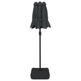NNEVL Double-Head Parasol Anthracite 316x240 cm