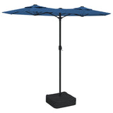 NNEVL Double-Head Parasol Azure Blue 316x240 cm