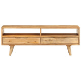 NNEVL TV Cabinet 140x30x41 cm Solid Wood Mango