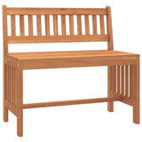 NNEVL Garden Bench 80 cm Solid Wood Eucalyptus