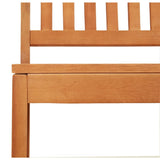 NNEVL Garden Bench 80 cm Solid Wood Eucalyptus