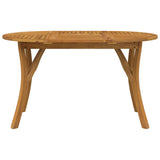 NNEVL Garden Table 150x90x75 cm Solid Wood Acacia
