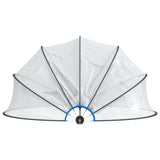 NNEVL Pool Dome Round 406x203 cm PVC