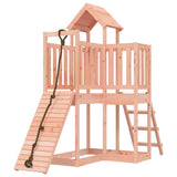NNEVL Playhouse with Climbing Wall Solid Wood Douglas