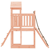 NNEVL Playhouse with Climbing Wall Solid Wood Douglas