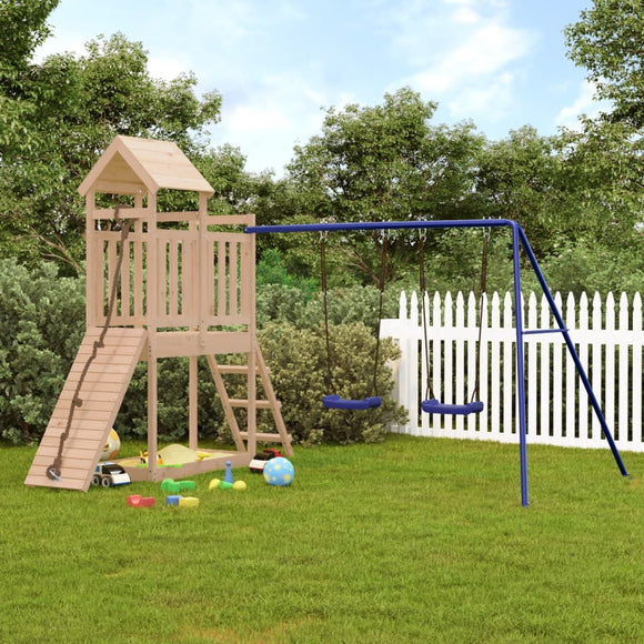 NNEVL Outdoor Playset Solid Wood Pine