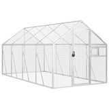 NNEVL Aviary Silver 1.79x4x1.85 m Aluminium
