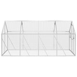 NNEVL Aviary Silver 1.79x4x1.85 m Aluminium