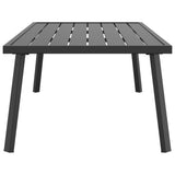 NNEVL Garden Coffee Table Anthracite 110x55x35cm Steel