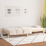 NNEVL Day Bed 92x187 cm Single Bed Size Solid Wood Pine