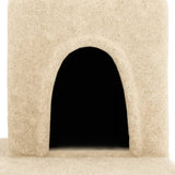 NNEVL Cat Tree with Sisal Scratching Posts Cream 154 cm