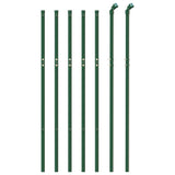 NNEVL Chain Link Fence Green 0.8x10 m
