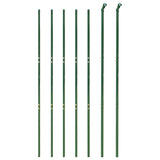 NNEVL Chain Link Fence Green 1.4x10 m