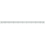 NNEVL Chain Link Fence Green 0.8x25 m