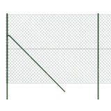 NNEVL Chain Link Fence Green 1.8x25 m