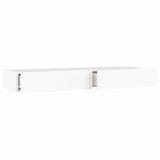 NNEVL TV Cabinet with LED Lights White 120x35x15.5 cm