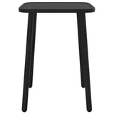 NNEVL Garden Table Anthracite 50x50x71 cm Steel