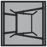 NNEVL Folding Garden Table Anthracite 50x50x72 cm Steel Mesh