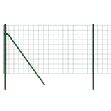 NNEVL Wire Mesh Fence Green 0.8x25 m Galvanised Steel