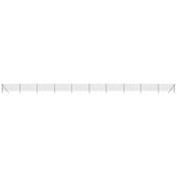 NNEVL Wire Mesh Fence Anthracite 1x25 m Galvanised Steel