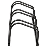 NNEVL Bike Rack for 3 Bikes Black Steel