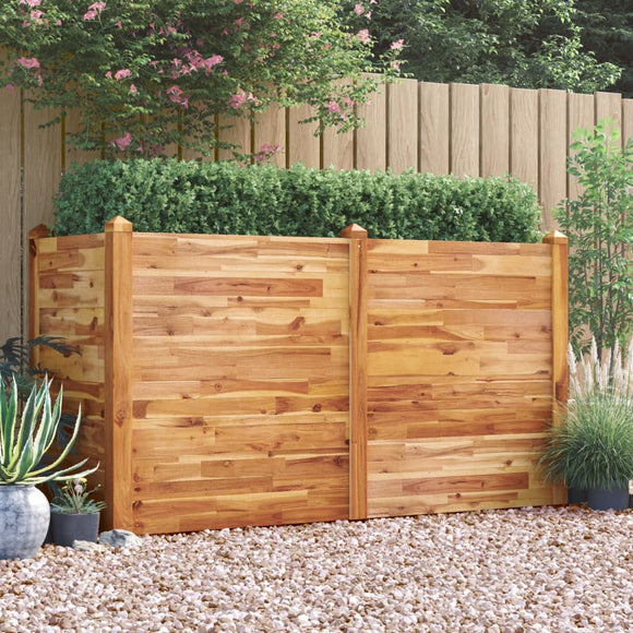 NNEVL Garden Raised Bed 160x60x84 cm Solid Wood Acacia