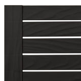 NNEVL Sun Loungers 2 pcs Black 155x58x83 cm Polypropylene