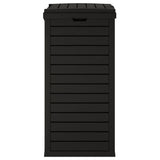 NNEVL Outdoor Garbage Bin Black 41x41x86 cm Polypropylene