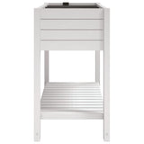 NNEVL Garden Raised Bed White 110x45x79 cm Polypropylene