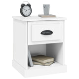 NNEVL Bedside Cabinets 2 pcs White 39x39x47.5 cm Engineered Wood