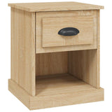 NNEVL Bedside Cabinet Sonoma Oak 39x39x47.5 cm Engineered Wood