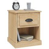 NNEVL Bedside Cabinet Sonoma Oak 39x39x47.5 cm Engineered Wood