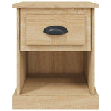 NNEVL Bedside Cabinet Sonoma Oak 39x39x47.5 cm Engineered Wood