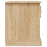 NNEVL Bedside Cabinet Sonoma Oak 39x39x47.5 cm Engineered Wood