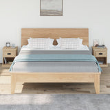 NNEVL Bedside Cabinets 2 pcs Sonoma Oak 39x39x47.5 cm Engineered Wood
