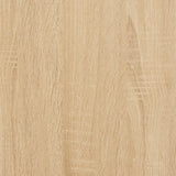 NNEVL Bedside Cabinets 2 pcs Sonoma Oak 39x39x47.5 cm Engineered Wood