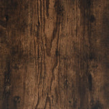 NNEVL Bedside Cabinet Smoked Oak 39x39x67 cm Engineered Wood