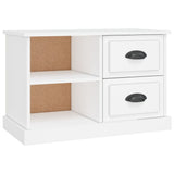 NNEVL TV Cabinet White 73x35.5x47.5 cm Engineered Wood